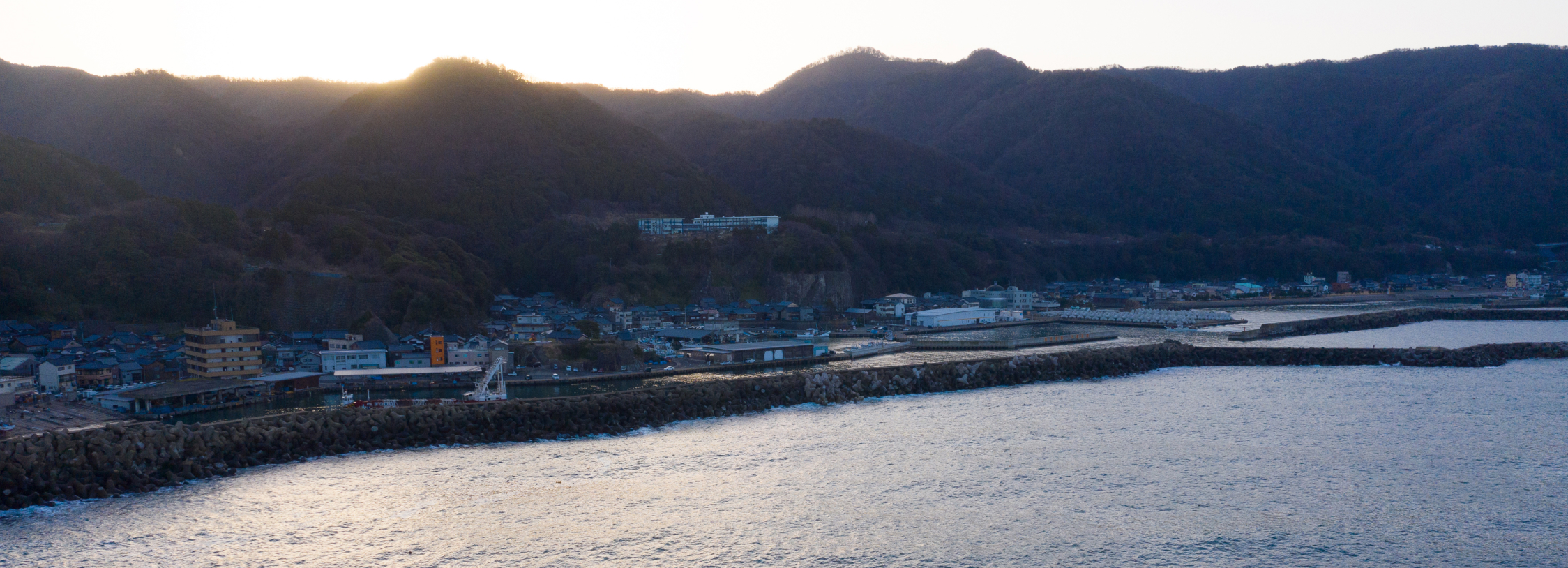 越前の漁港
