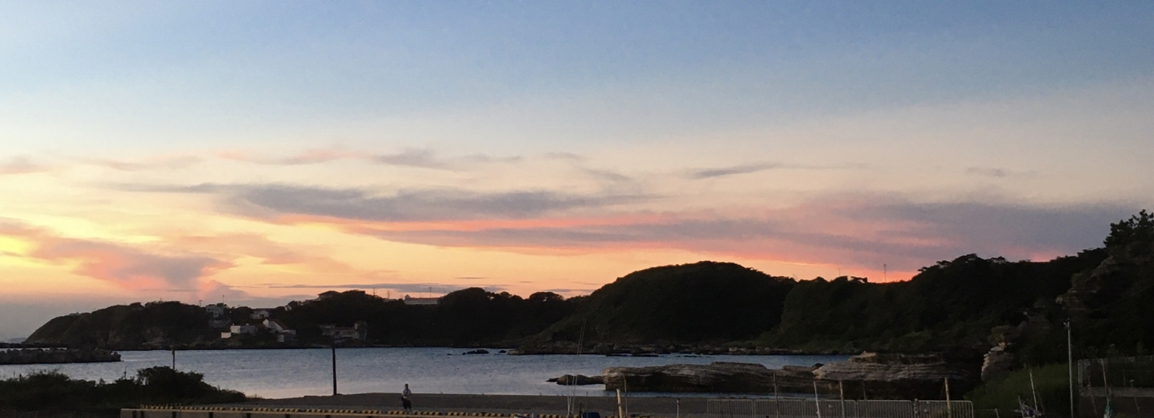 越前の夕暮れ